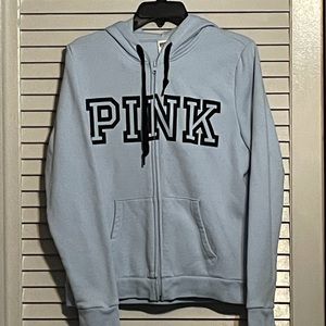 VS Pink zip up sweatshirt